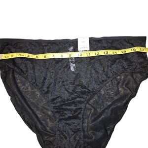 Auden Black Lace Briefs Size 2XL NWT